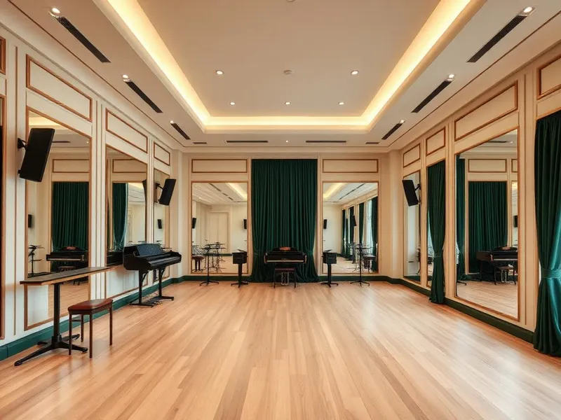 Music and dance academy studio